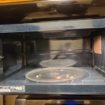 Microwave detail after